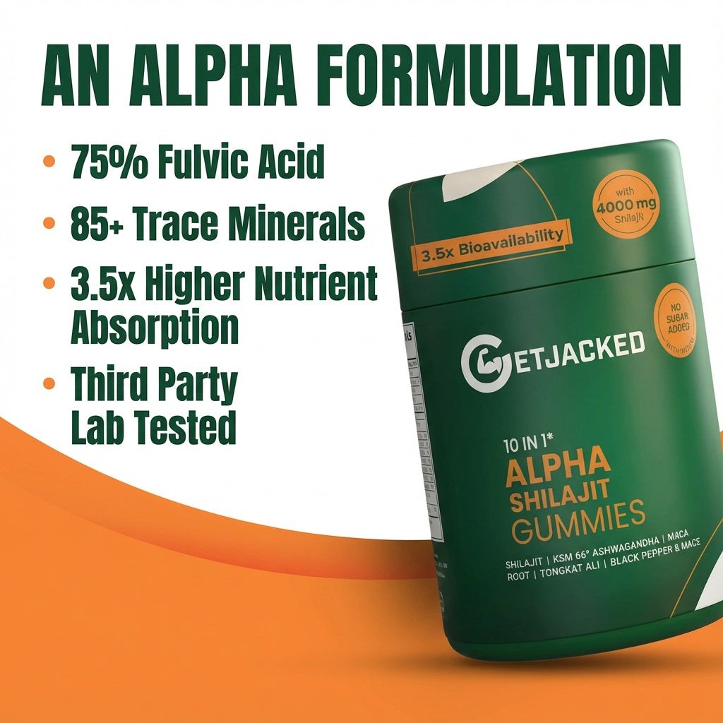 10-IN-1 Alpha Shilajit Gummies FREE